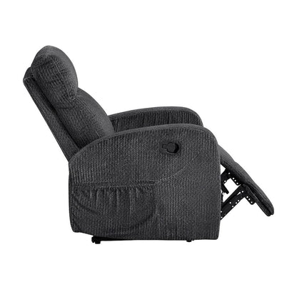 Homelegance  - Allen Reclining Chair in Dark gray - 9147FDG-1  view 8