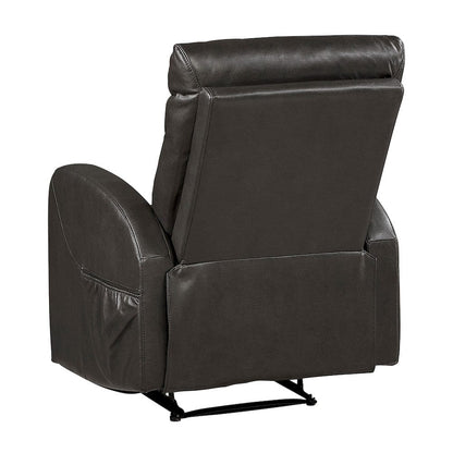 Homelegance  - Allen Reclining Chair in Espresso - 9147PUE-1  view 3