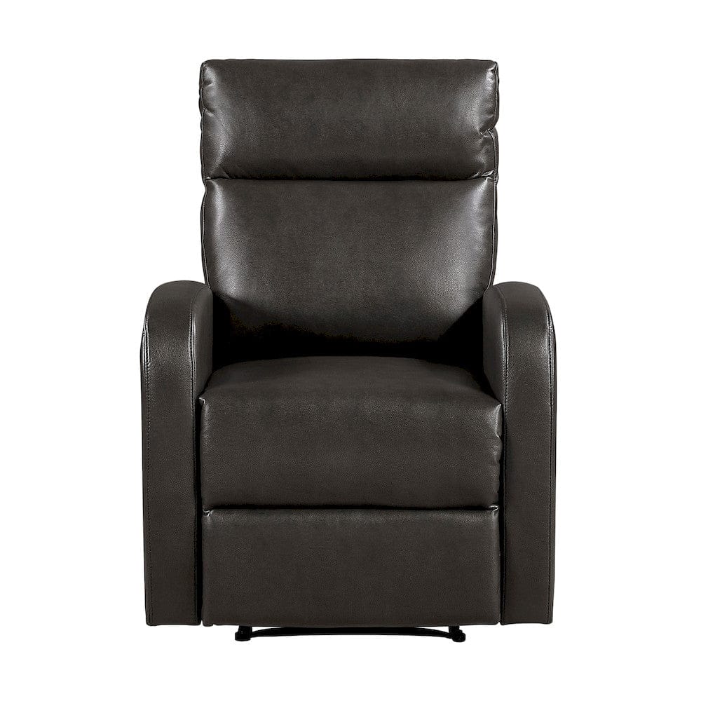 Homelegance  - Allen Reclining Chair in Espresso - 9147PUE-1  view 5