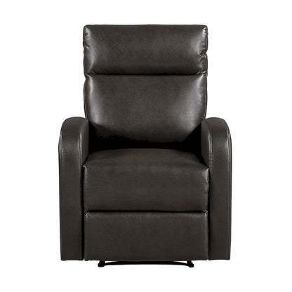 Homelegance  - Allen Reclining Chair in Espresso - 9147PUE-1  view 5