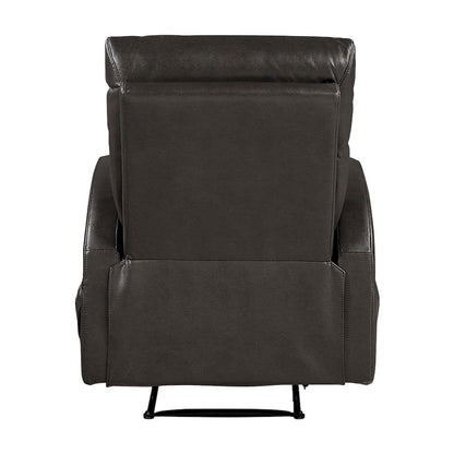 Homelegance  - Allen Reclining Chair in Espresso - 9147PUE-1  view 6