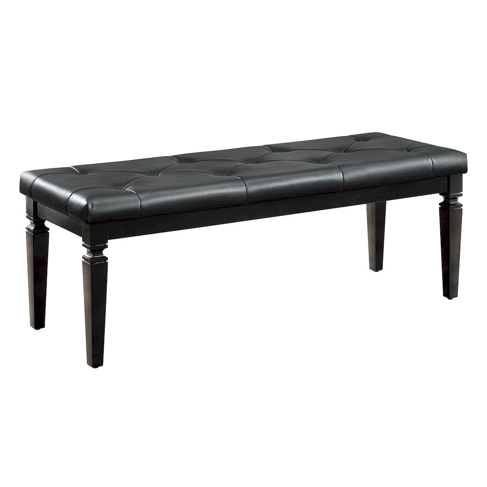 Homelegance  - Allura Bed Bench in Black - 1916BK-FBH  view 1