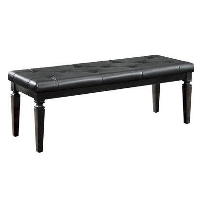 Homelegance  - Allura Bed Bench in Black - 1916BK-FBH  view 1