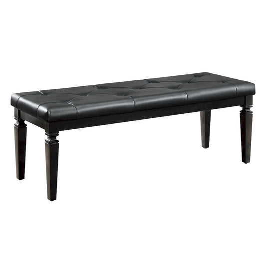 Homelegance  - Allura Bed Bench in Black - 1916BK-FBH  view 1