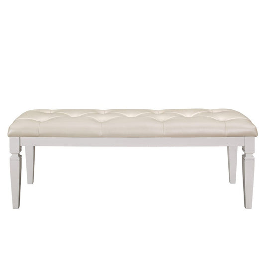 Homelegance  - Allura Bench in White - 1916W-FBH  view 1