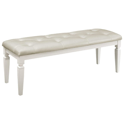 Homelegance  - Allura Bench in White - 1916W-FBH  view 2