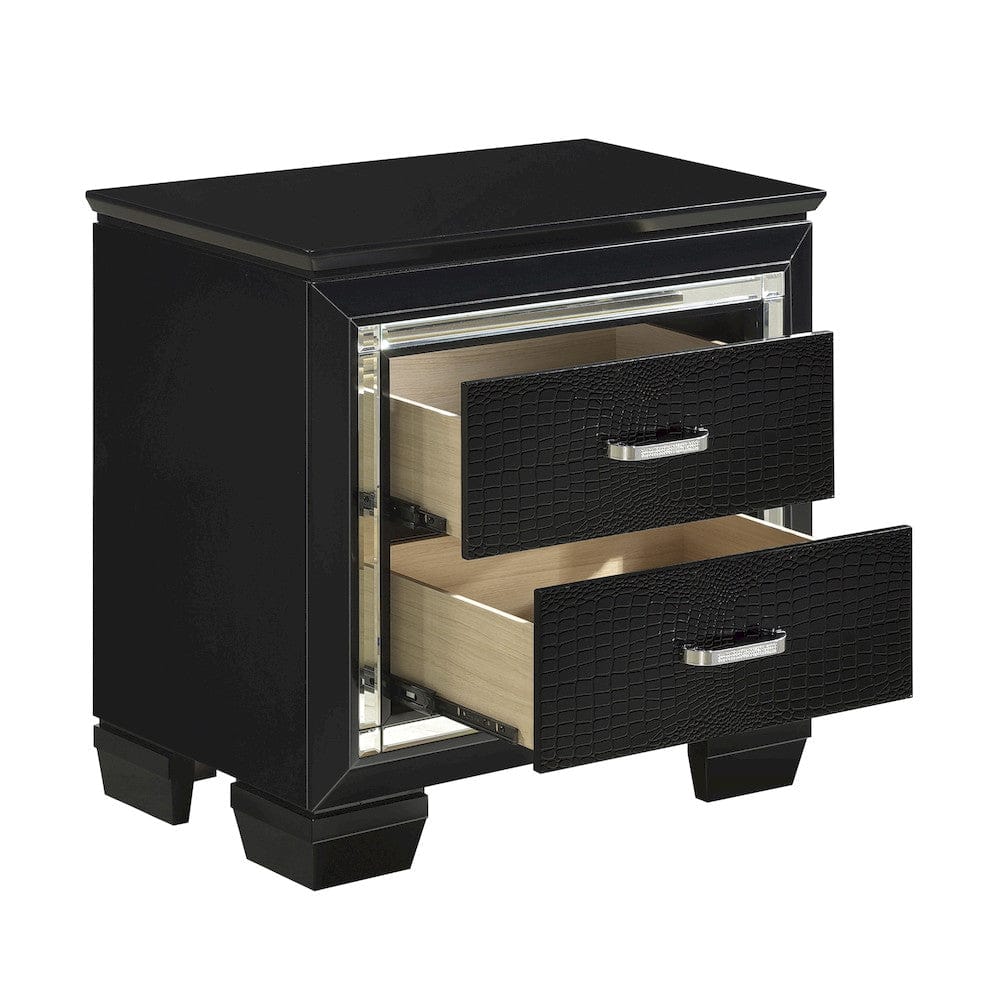Homelegance  - Allura Night Stand, LED Lighting - 1916BK-4  view 5