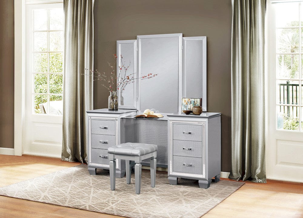 Homelegance  - Allura Vanity Dresser W/ Mirror - 1916-15x  view 4