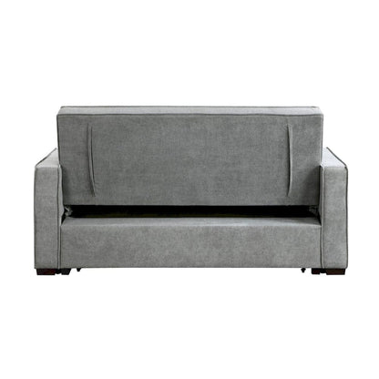 Homelegance  - Alta Convertible Studio Sofa W/ Pull-out Bed in Gray - 9238GY-3CL  view 5