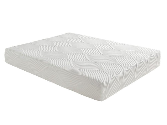 Homelegance  - Altair 10" Queen Gel-Infused Memory Foam Mattress in White - MT-G10Q  view 1