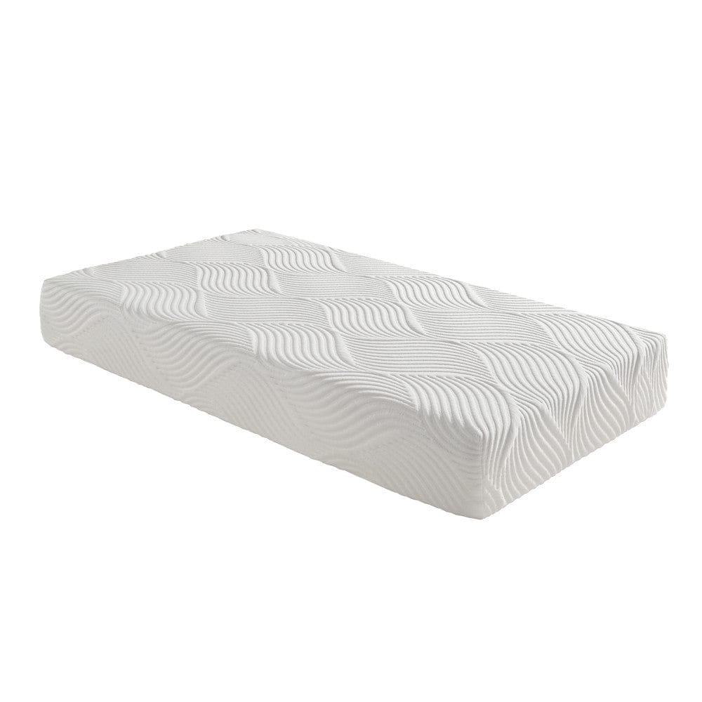 Homelegance  - Altair 10" Twin Gel-Infused Memory Foam Mattress in White - MT-G10T  view 1