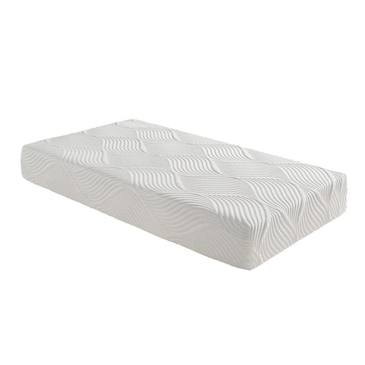 Homelegance  - Altair 10" Twin Gel-Infused Memory Foam Mattress in White - MT-G10T  view 1
