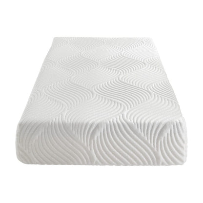Homelegance  - Altair 10" Twin Gel-Infused Memory Foam Mattress in White - MT-G10T  view 2