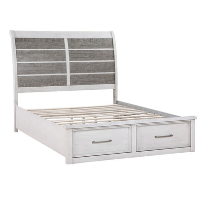 Homelegance  - Ambrose Eastern King Platform Bed W/ Footboard Storage - 1303K-1EKx  view 5