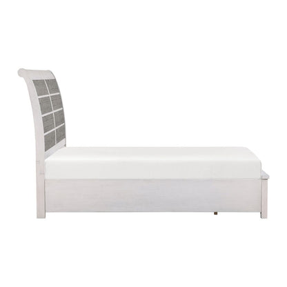 Homelegance  - Ambrose Eastern King Platform Bed W/ Footboard Storage - 1303K-1EKx  view 6