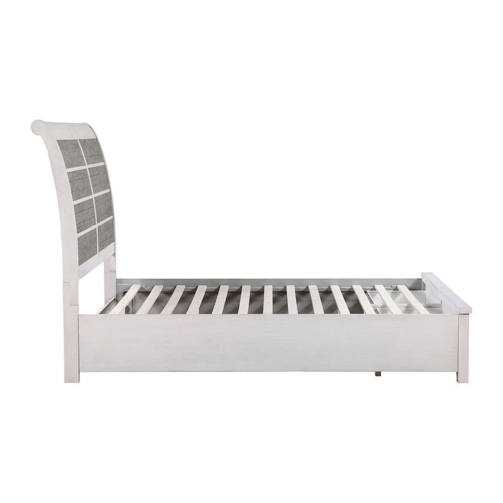 Homelegance  - Ambrose Queen Platform Bed W/ Footboard Storage - 1303-1x  view 10