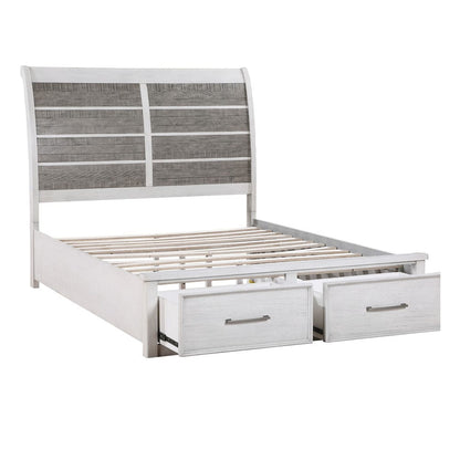 Homelegance  - Ambrose Queen Platform Bed W/ Footboard Storage - 1303-1x  view 11