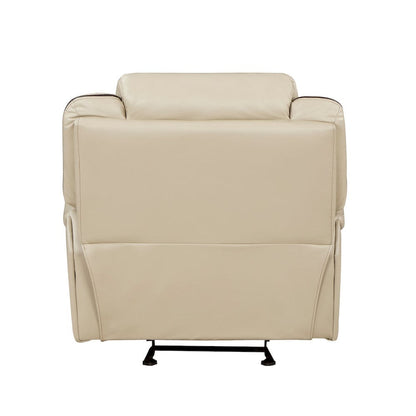 Homelegance  - Amite Glider Reclining Chair in Beige - 8229NBE-1  view 4