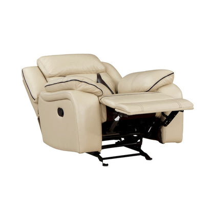 Homelegance  - Amite Glider Reclining Chair in Beige - 8229NBE-1  view 5
