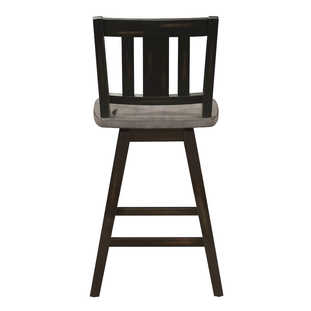 Homelegance  - Amsonia Swivel Counter Height Chair - 5602-24BKS2  view 4