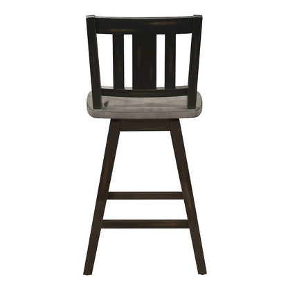Homelegance  - Amsonia Swivel Counter Height Chair - 5602-24BKS2  view 4