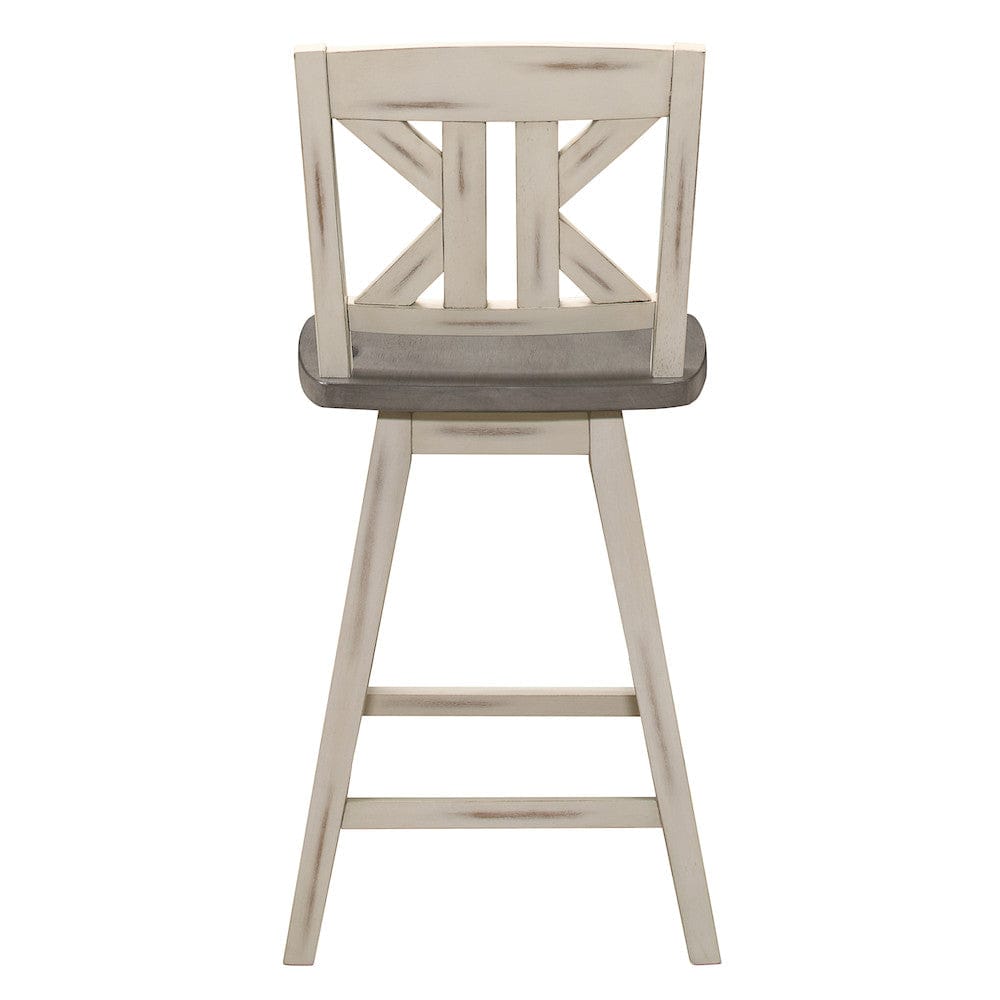 Homelegance  - Amsonia Swivel Counter Height Chair - 5602-24WTS1  view 5