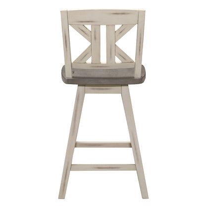 Homelegance  - Amsonia Swivel Counter Height Chair - 5602-24WTS1  view 5