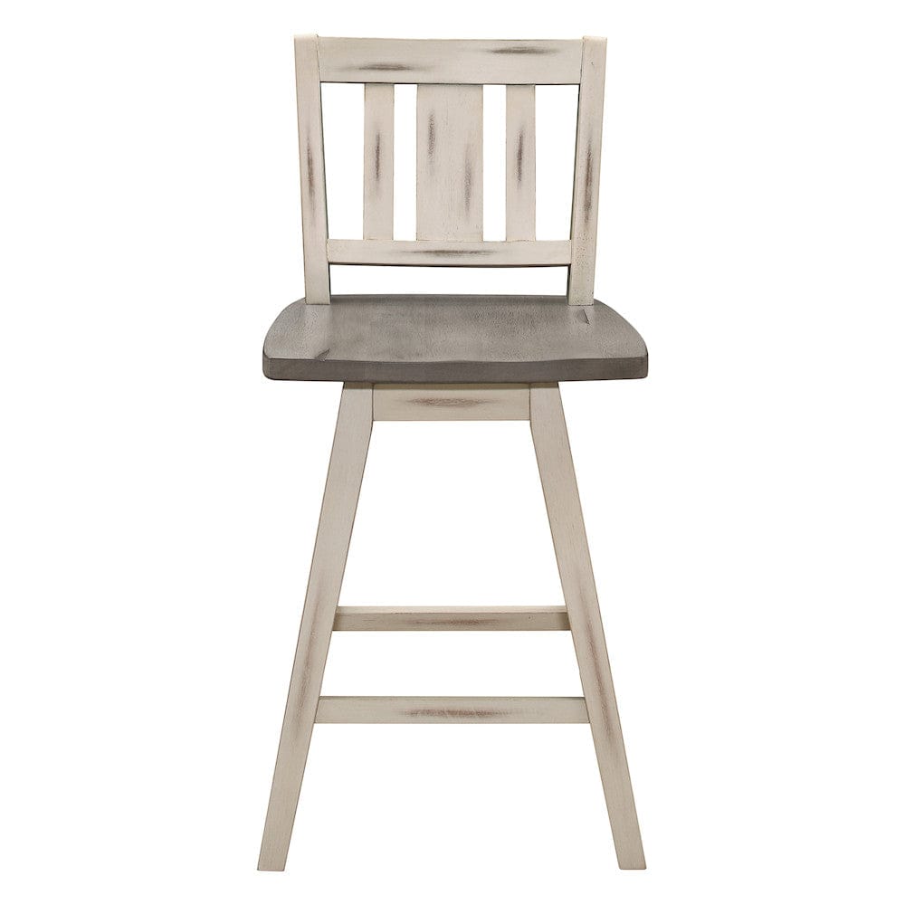 Homelegance  - Amsonia Swivel Counter Height Chair - 5602-24WTS2  view 4