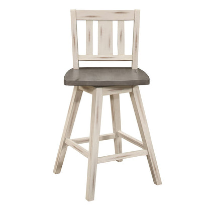Homelegance  - Amsonia Swivel Counter Height Chair - 5602-24WTS2  view 6
