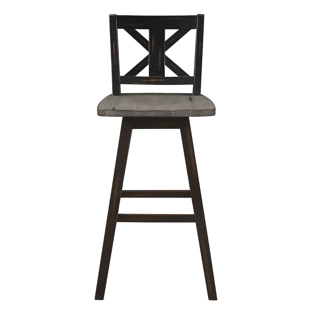 Homelegance  - Amsonia Swivel Pub Height Chair - 5602-29BK  view 4