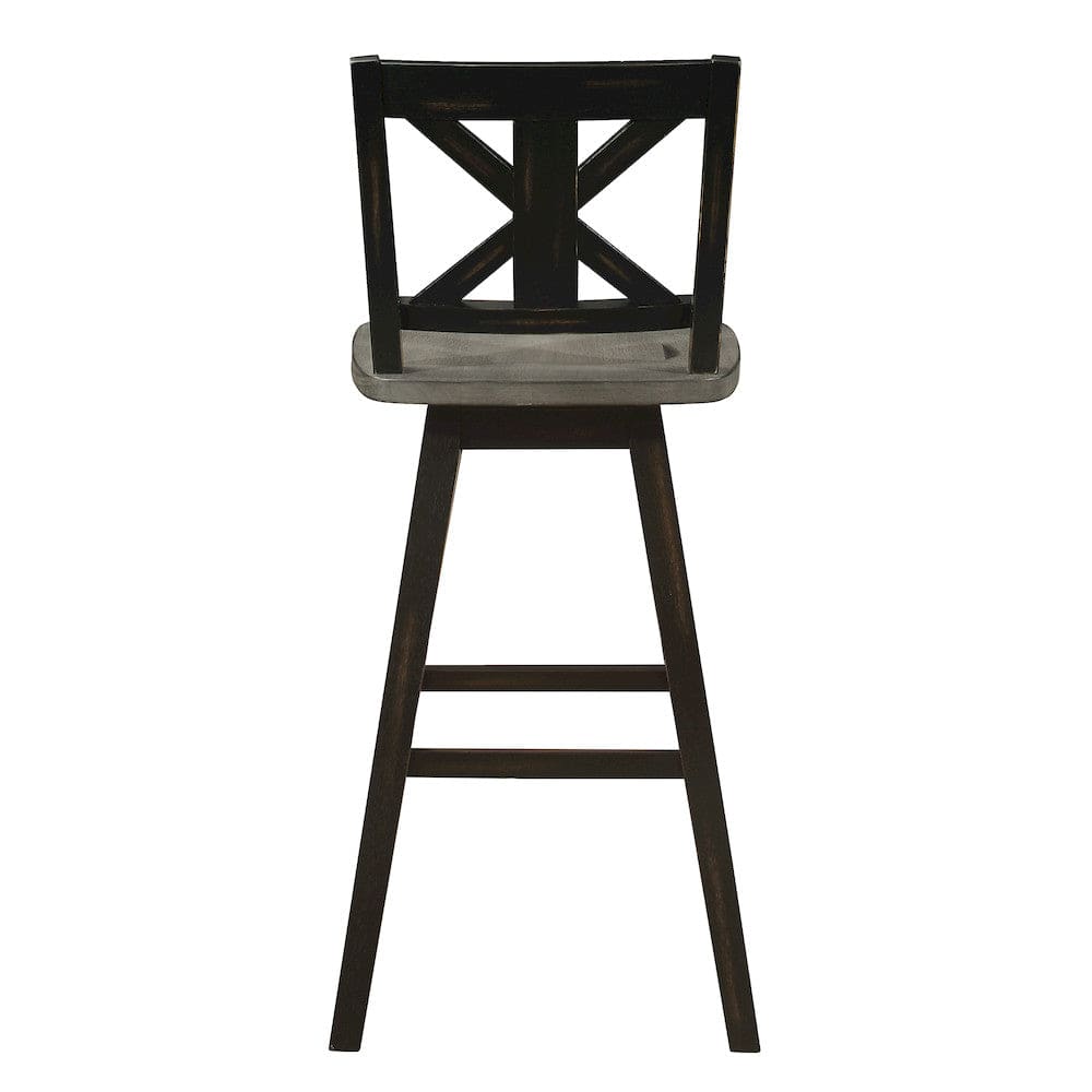 Homelegance  - Amsonia Swivel Pub Height Chair - 5602-29BK  view 5