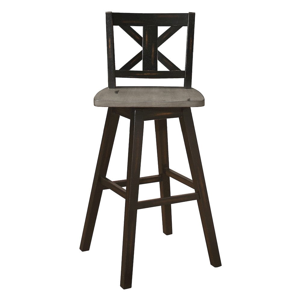 Homelegance  - Amsonia Swivel Pub Height Chair - 5602-29BK  view 6