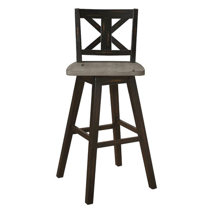 Homelegance  - Amsonia Swivel Pub Height Chair - 5602-29BK  view 6