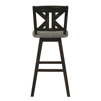 Homelegance  - Amsonia Swivel Pub Height Chair - 5602-29BKS1  view 5