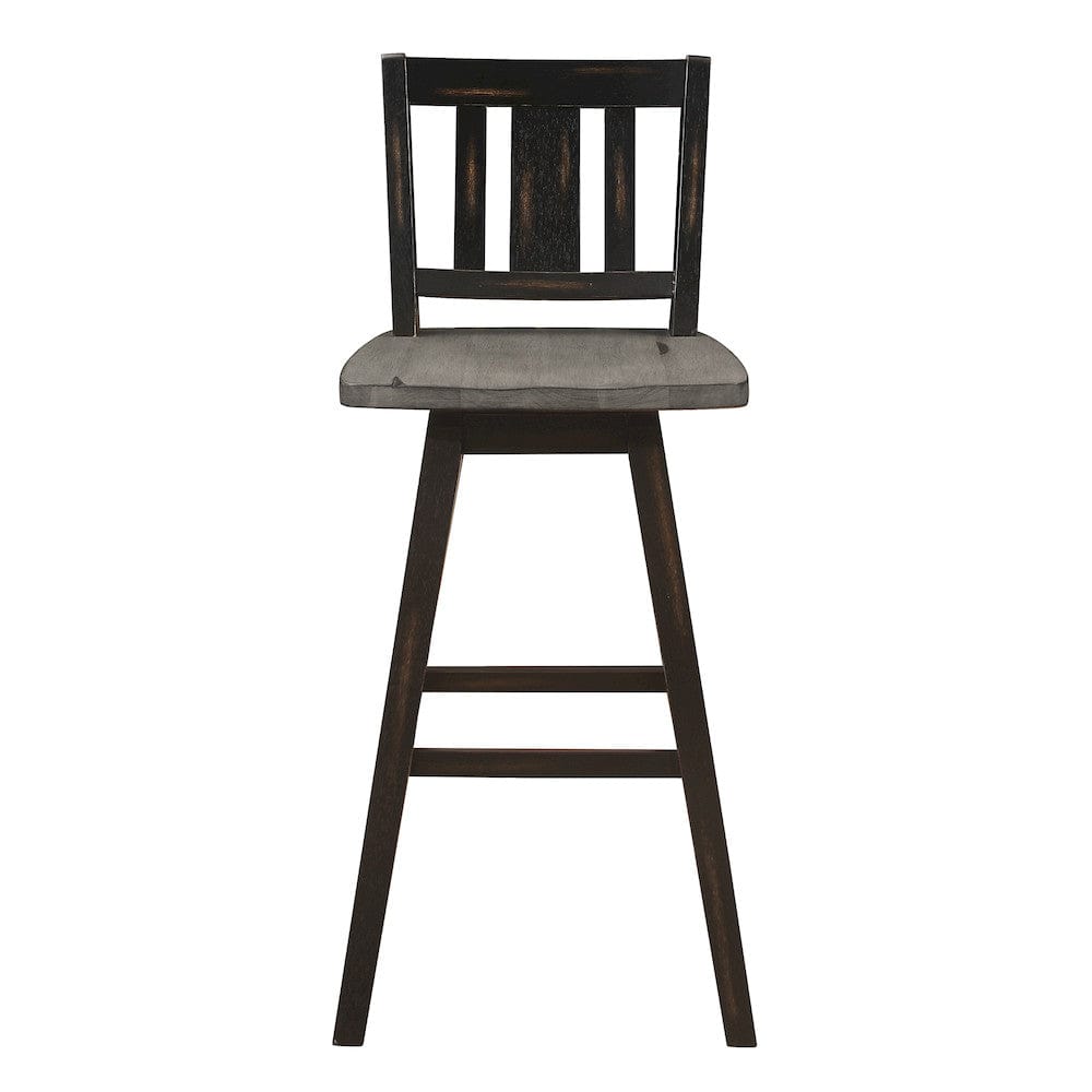 Homelegance  - Amsonia Swivel Pub Height Chair - 5602-29BKS2  view 4