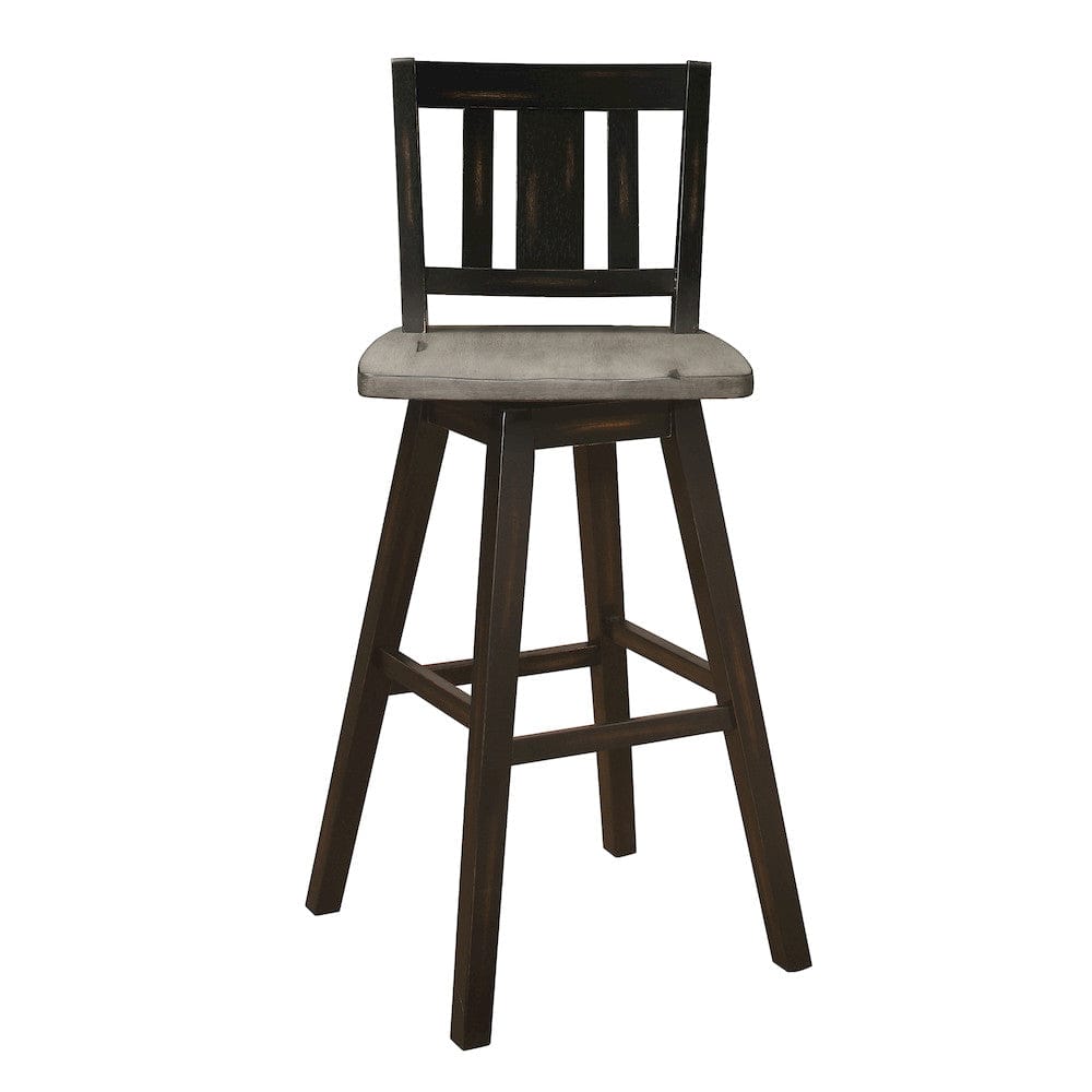 Homelegance  - Amsonia Swivel Pub Height Chair - 5602-29BKS2  view 6