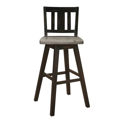 Homelegance  - Amsonia Swivel Pub Height Chair - 5602-29BKS2  view 6