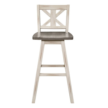 Homelegance  - Amsonia Swivel Pub Height Chair - 5602-29WT  view 4