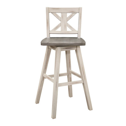 Homelegance  - Amsonia Swivel Pub Height Chair - 5602-29WT  view 6