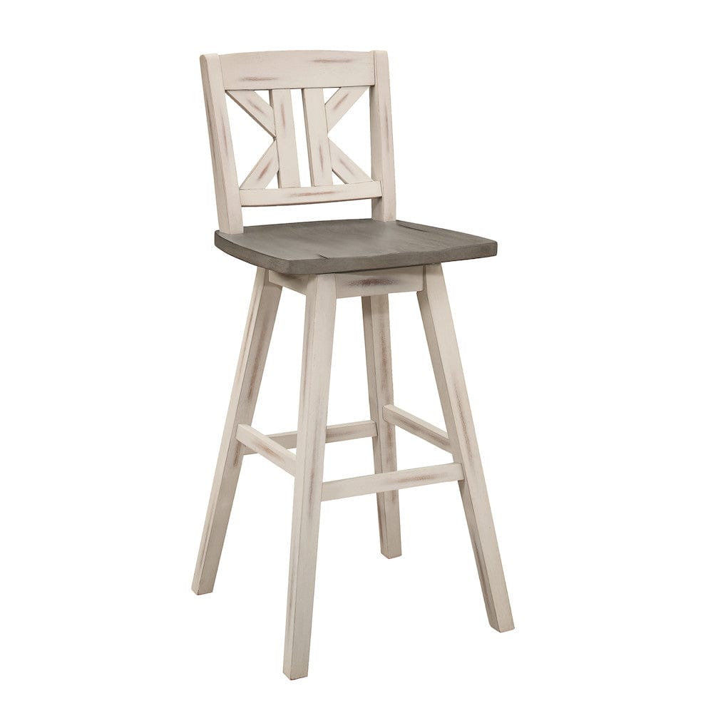 Homelegance  - Amsonia Swivel Pub Height Chair - 5602-29WTS1  view 1
