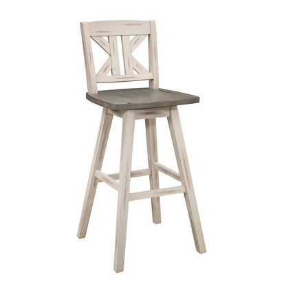 Homelegance  - Amsonia Swivel Pub Height Chair - 5602-29WTS1  view 1