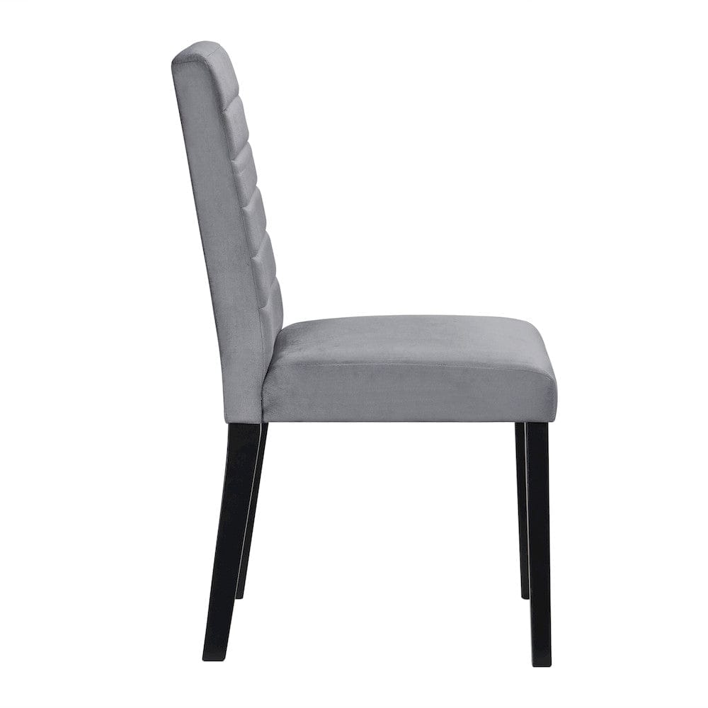 Homelegance  - Andreas Side Chair in Gray - 5902S  view 3