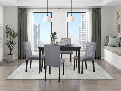 Homelegance  - Andreas Side Chair in Gray - 5902S  view 5