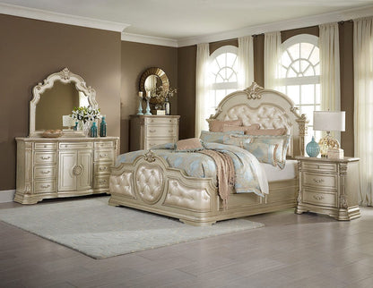 Homelegance  - Antoinetta Queen Bed in Bronze - 1919NC-1x  view 3