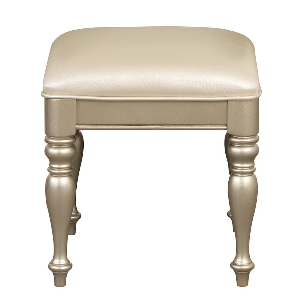 Homelegance  - Antoinetta Vanity Stool in Bronze - 1919NC-14  view 1