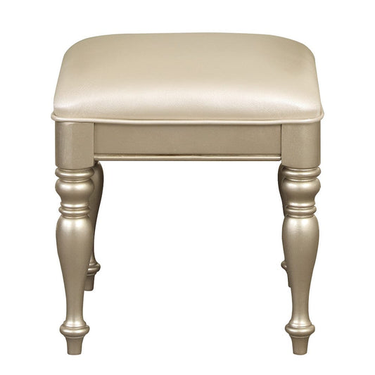 Homelegance  - Antoinetta Vanity Stool in Bronze - 1919NC-14  view 1