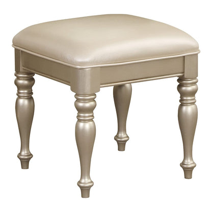 Homelegance  - Antoinetta Vanity Stool in Bronze - 1919NC-14  view 2