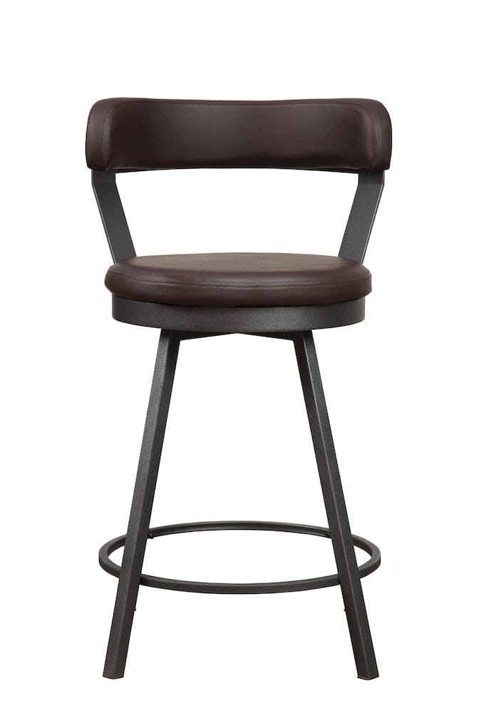 Homelegance  - Appert Swivel Counter Height Chair in Brown - 5566-24BR3A  view 5