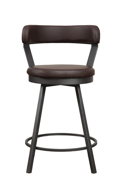 Homelegance  - Appert Swivel Counter Height Chair in Brown - 5566-24BR3A  view 5