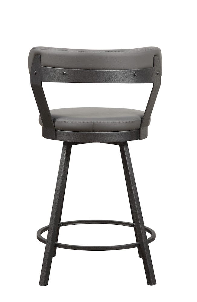 Homelegance  - Appert Swivel Counter Height Chair in Gray - 5566-24GY3A  view 3